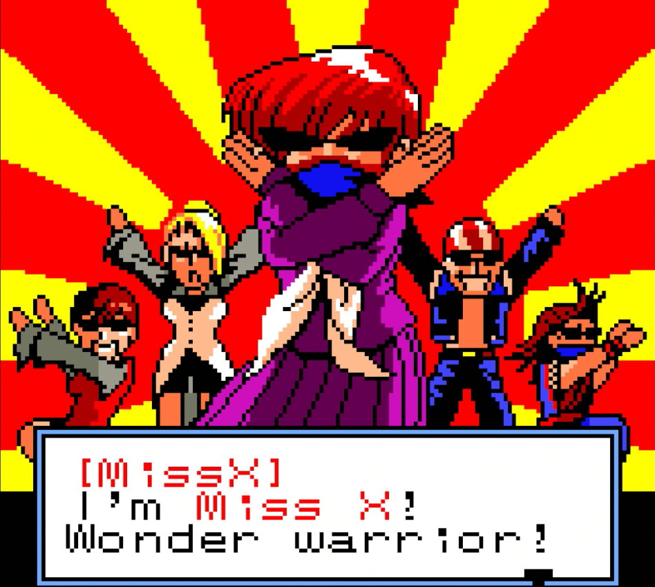 Miss X, Wonder Warrior